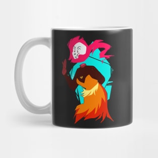 Agatha (yellow bg) Mug